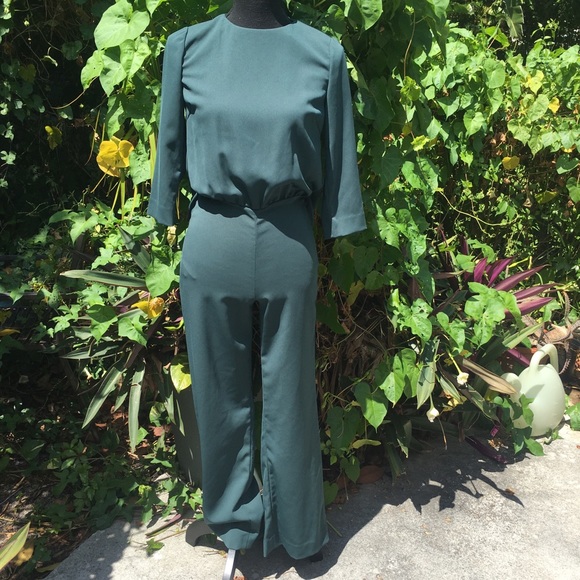 Hoss Intropia Pants - Hoss Intropia forest green jumpsuit